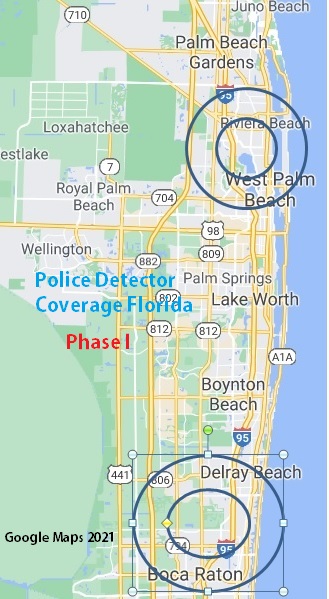 Police Detector Map FL